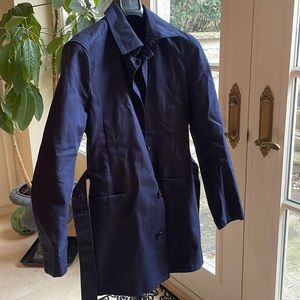Club Monaco Trench Coat - Navy